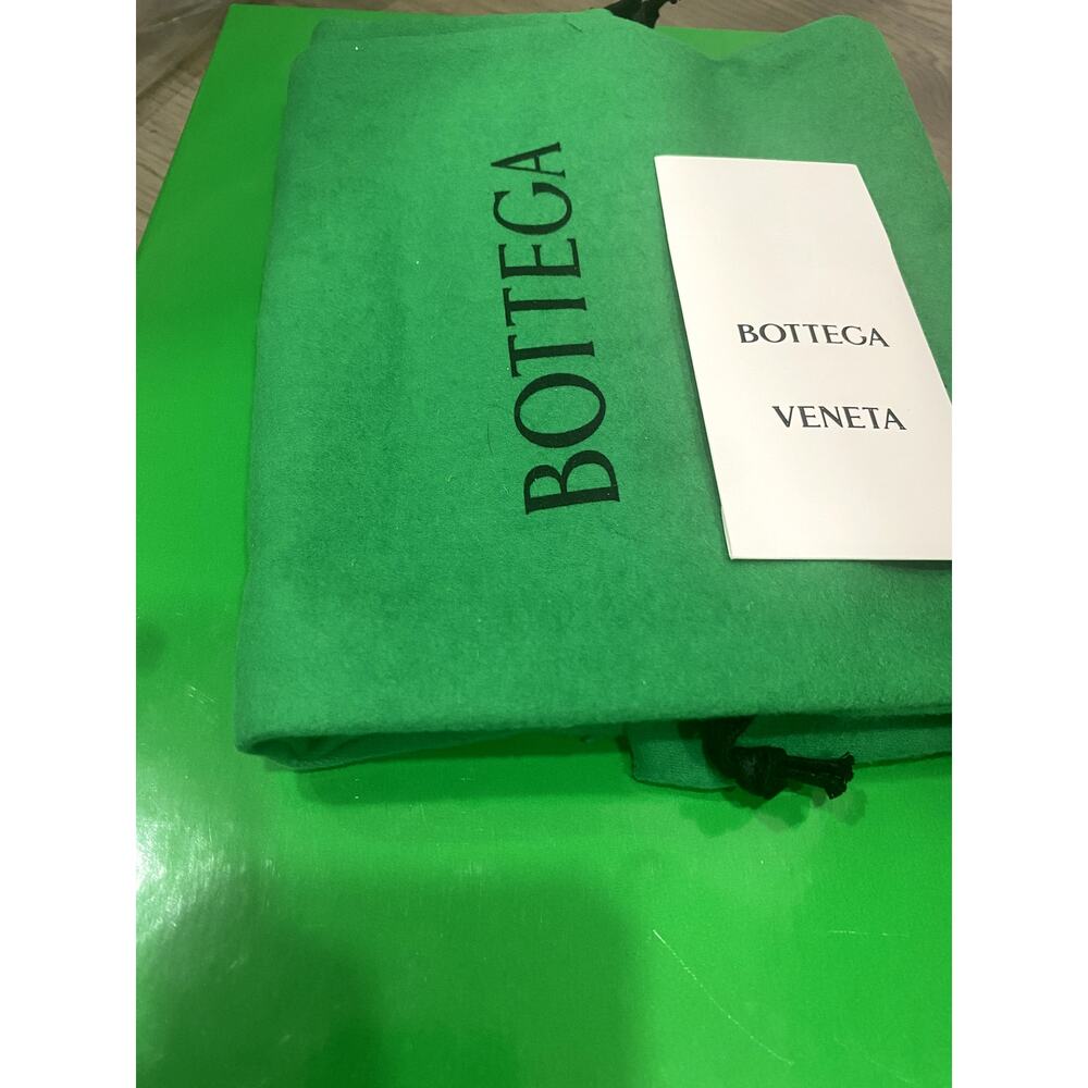 Bottega Veneta Stretch Mesh Wedge Sandal Green 39 - Picture 3 of 10